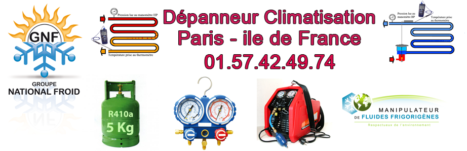 depannage clim paris