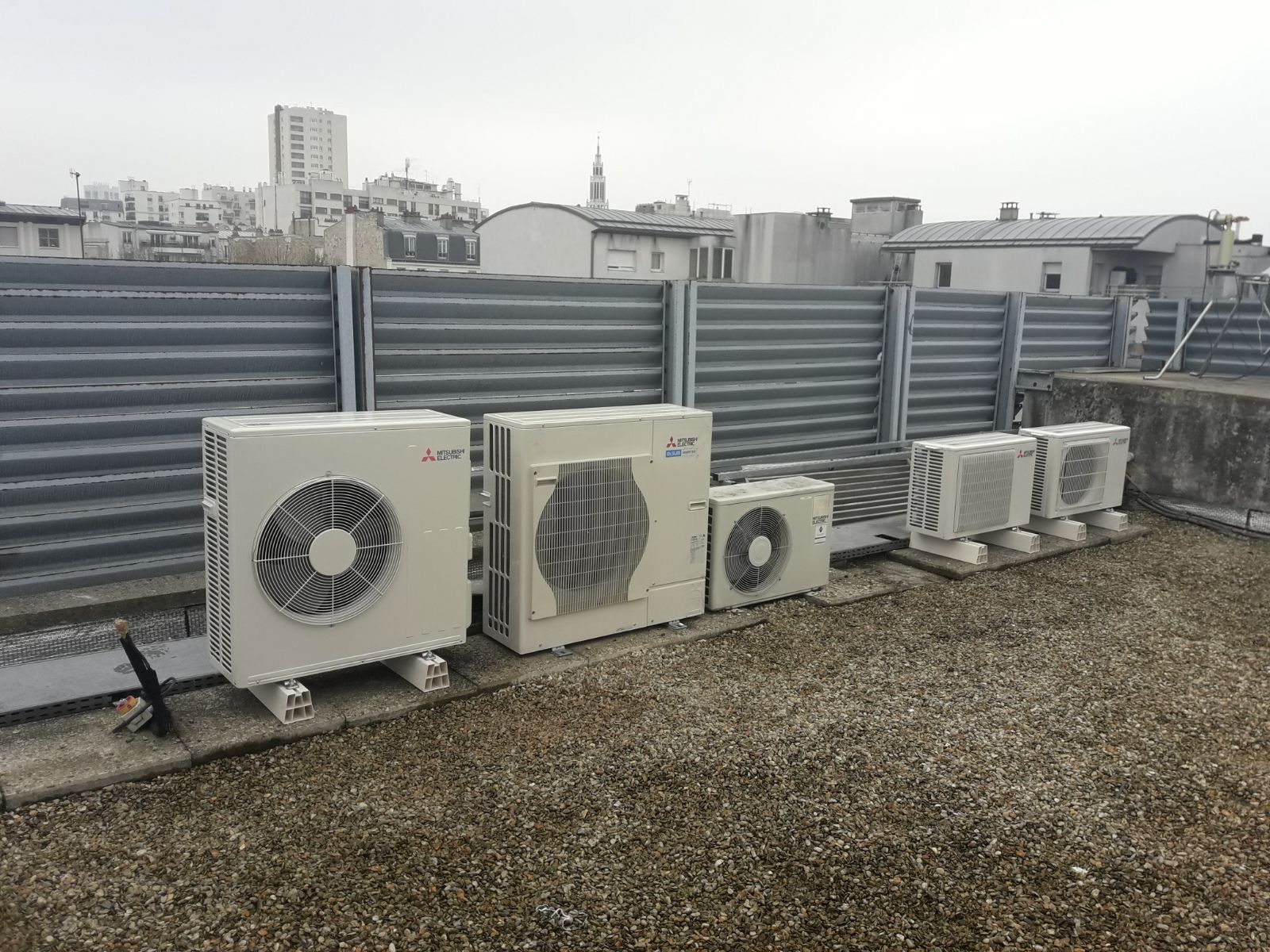 installation daikin mitsubishi 